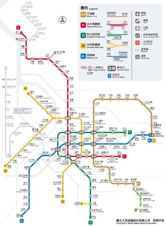 3 Bedrooms And 1 Study And 3 Bathrooms Near Taipei 101 & Mrt Eksteriør billede